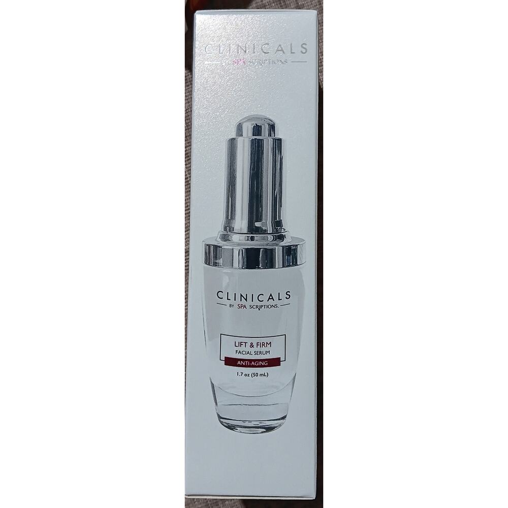 Clinicals By Spa Scriptions Lift & Firm Facial Serum 1.7oz Anti-Aging - Picture 2 of 6